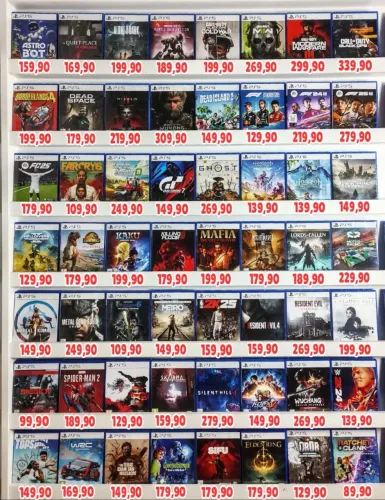 Jogos Ps5 Usados (Aceitamos seu jogo usado como pagamento)
