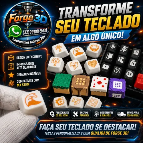 Produtos Impressão 3D Variados