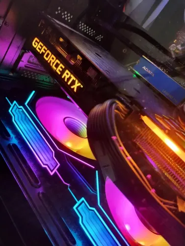 Placa de vídeo RTX 3060 ti 8Gb ( troco )
