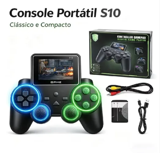 Console Portátil s10 com 520 jogos