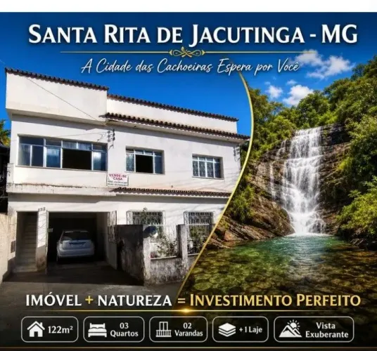 Casa para investir em uma cidade das Cachoeiras 