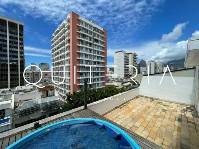 Cobertura à venda em Ipanema Rua Barão da Torre, 4 quartos, 2 suítes, 2 vagas