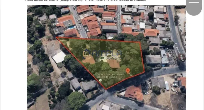 AREA à venda, Tirol - Belo Horizonte/MG