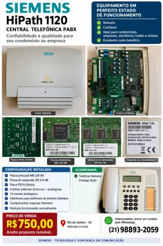 SIEMENS - HIPATH 1120