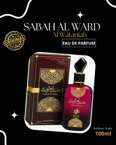 Perfume Árabe Original Importado Sabão Al Ward Al Wataniah Feminino 100ml