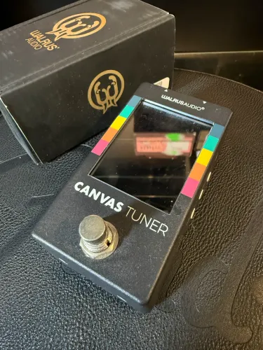 Pedal walrus canvas tuner afinador