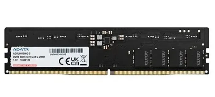 Memória DDR5 Adata, 16GB, 5600MHz, AD5U560016G-S (IUSADA POUCAS VEZES)