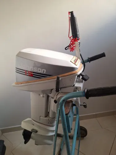 Motor Jonhson 15 hp ano 1991