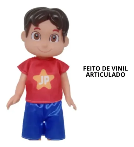 boneco jp youtuber baby brinquedos canta musica