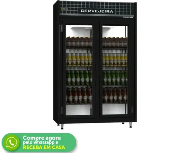 Cervejeira 2 Portas de Vidro Polo Frio Nova