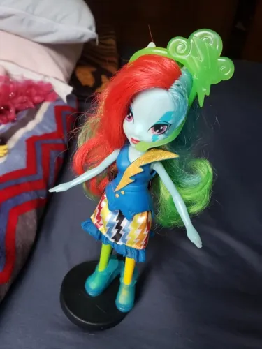 Boneca Rainbow Dash - Equestria girls Neon Single