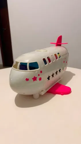 Avião da Polly + bonecas
