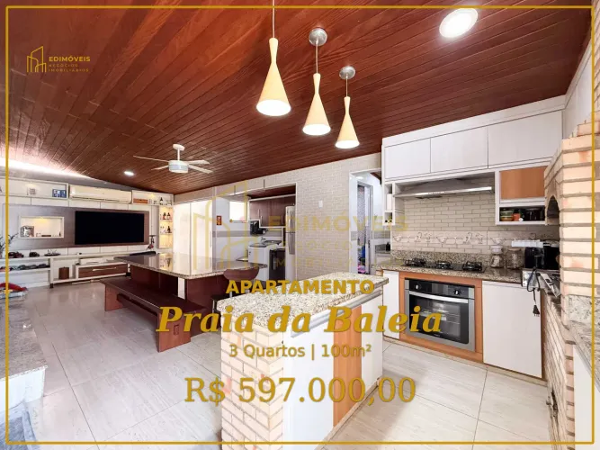 Apartamento Garden na Praia da Baleia: Ideal para Morar e Receber!