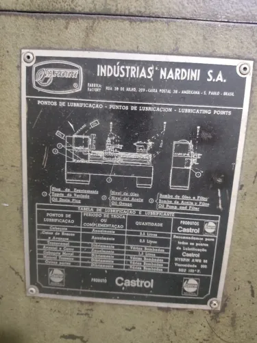 Tornos mecânico Nardini 60