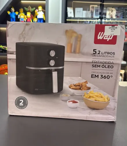 FRITADEIRA ELETRICA AIR FRYER WAP 5L