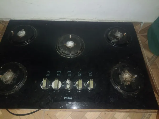 Vendo fogão cooktop 5 bocas