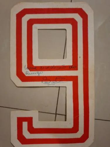 Autógrafo Bebeto Flamengo