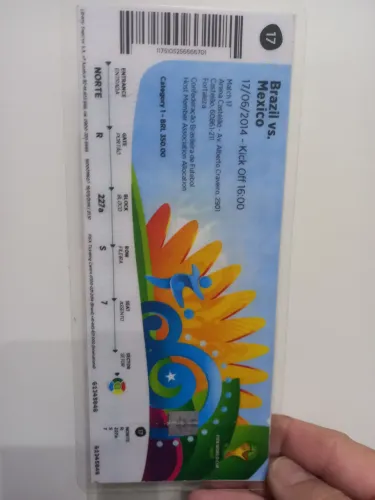 Ingresso da copa do mundo de 2014