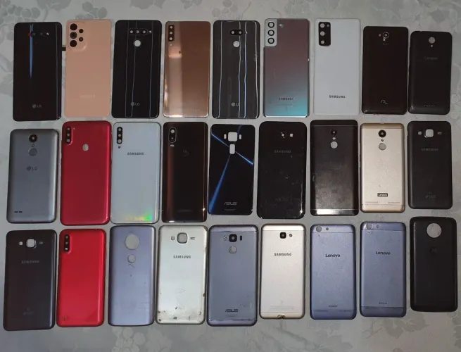 Tampas traseiras de celulares originais retirada 