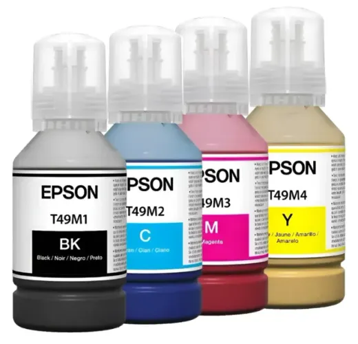 Kit 4 Tintas Sublimáticas Epson T49m 140ml F170 F570
