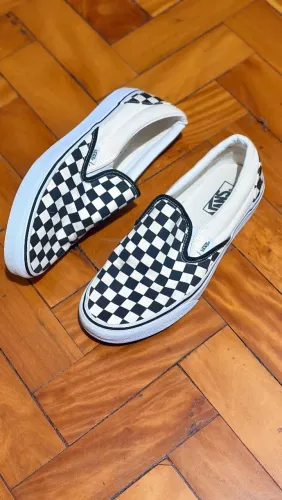 Sapatênis vans quadriculado