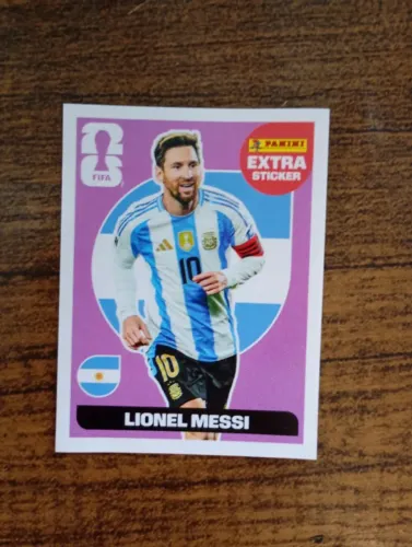 Figurinha Messi Bordô Copa 2026
