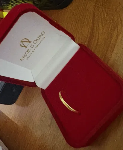 Aliança Ouro 18k 750