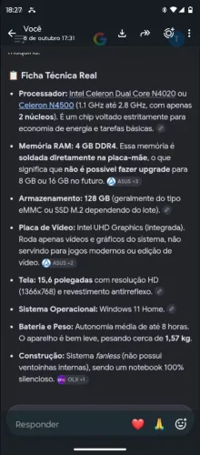 Notebook Asus