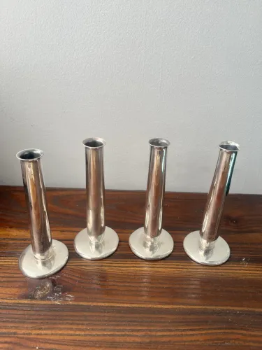 4 castiçais marca Sambonet italiano 