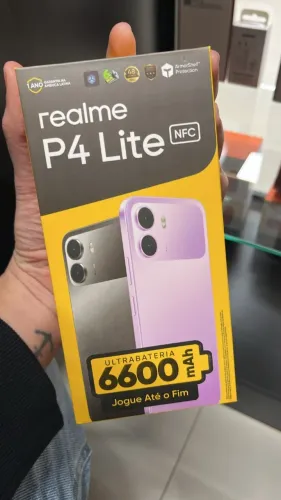 CELULAR REALME P4 LITE NFC - NOVO E LACRADO