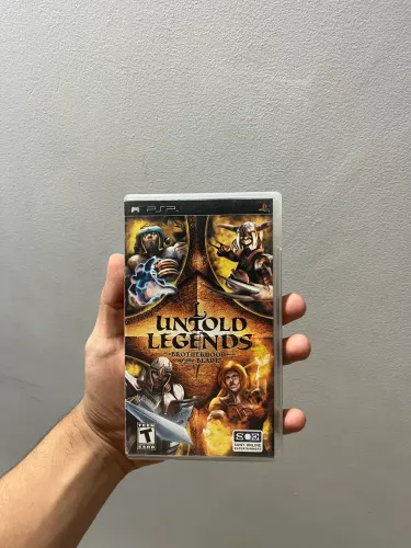 Untold Legends: Brotherhood of the Blade - PSP Original com Manual