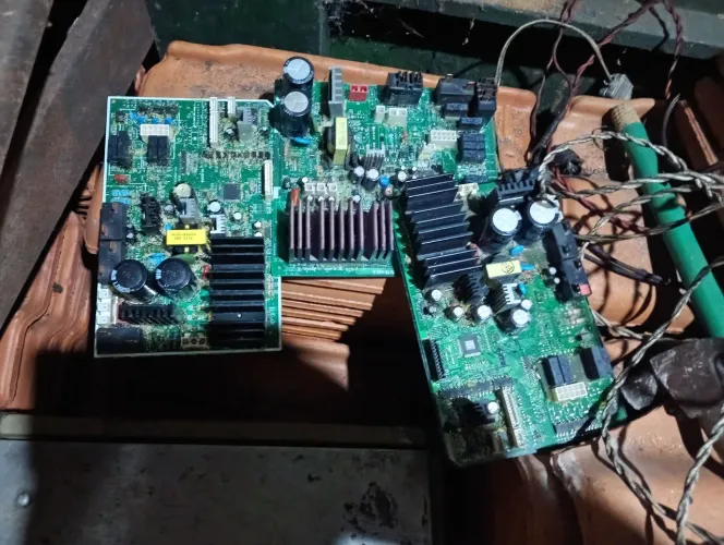 Placa de portão automático
