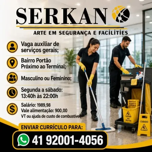 Serviços Gerais - Limpeza 