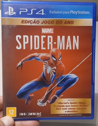 Jogo Ps4 SPIDER MAN