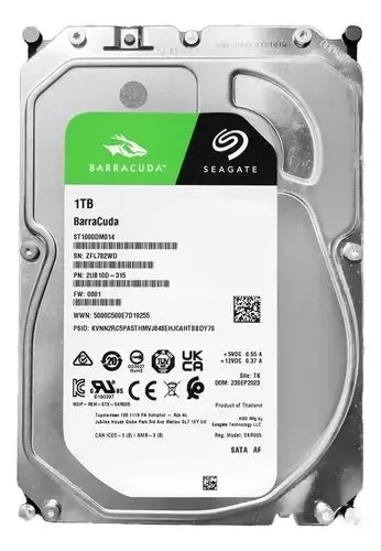 HD Segate barracuda 1TB