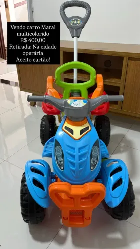 Carro passeio  Maral multicolorido 