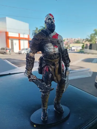 Boneco de resina action figure .