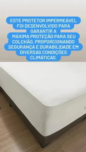 PROTETOR IMPERMEÁVEL PARA COLCHÃO 