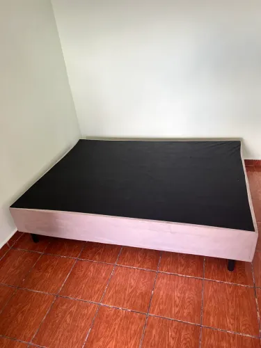 Base cama box casal