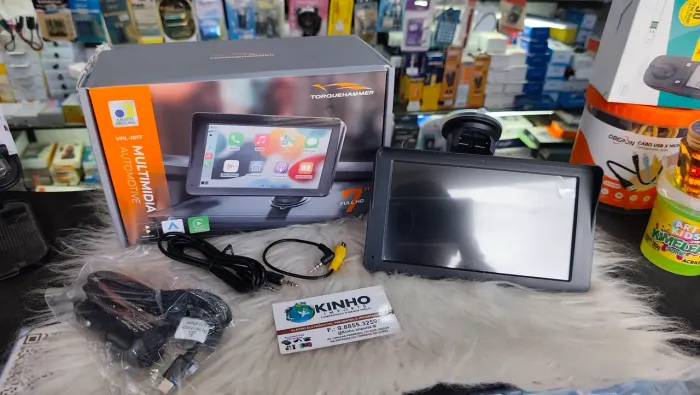 CARPLAY DE 7 POLEGADAS AUTOMOTIVO <br>É adequado para
