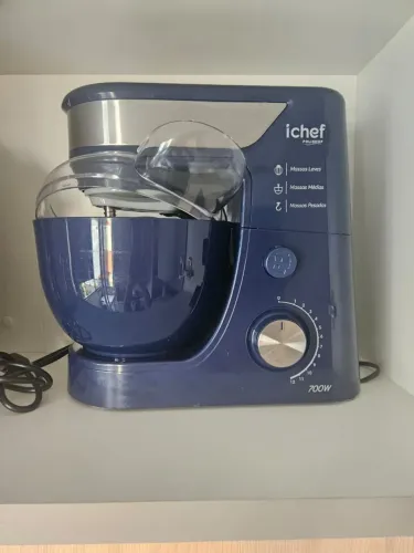 Desapego carioca! Batedeira Planetária Ichef Polishop 700W - Nova