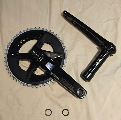 Pedivela Sram Rival com medidor de potência Quarq potência 