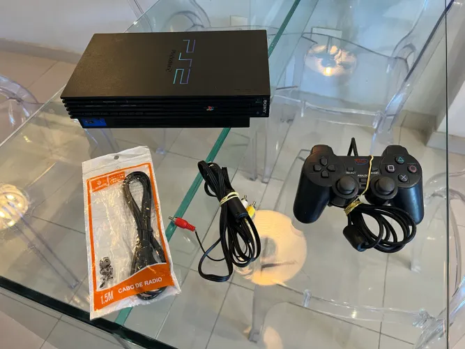 Playstation 2 fat 39001 leia o anucio