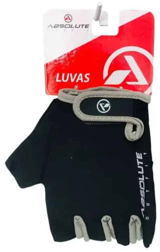 Luva para ciclismo meio dedo curto Absolute gel 