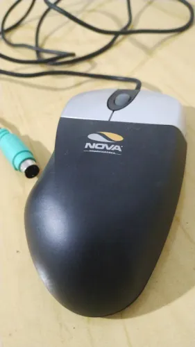 Mouse Óptico Nova Ps/2 (Plug Antigo)