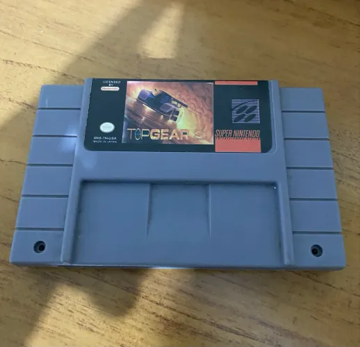 Top Gear Super Nintendo Snes