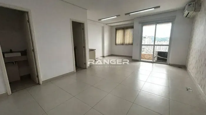 Sala para locação, 2 banheiros, 1 vaga de garagem - The Blue - Santos - SP