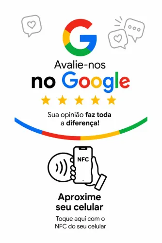 Cartão NFC Google Customizado