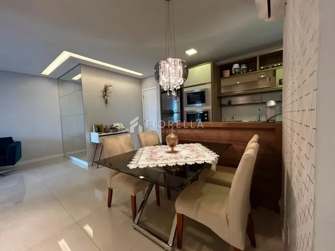Apartamento à venda com 02 dormitórios, sendo 02 suítes, 02 vagas, no Kobrasol - São José/