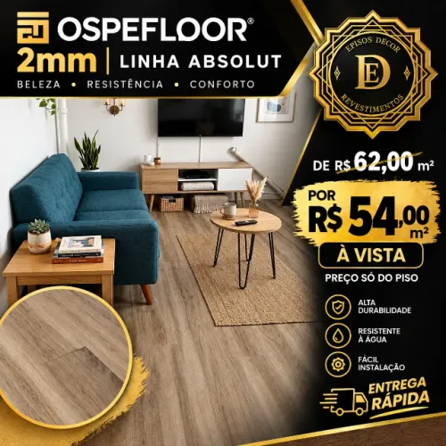 Piso VInilico Ospefloor Absolut 2mm